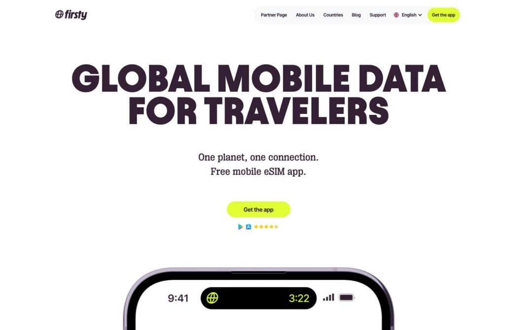 Best eSIMs for Travelers firsty esim
